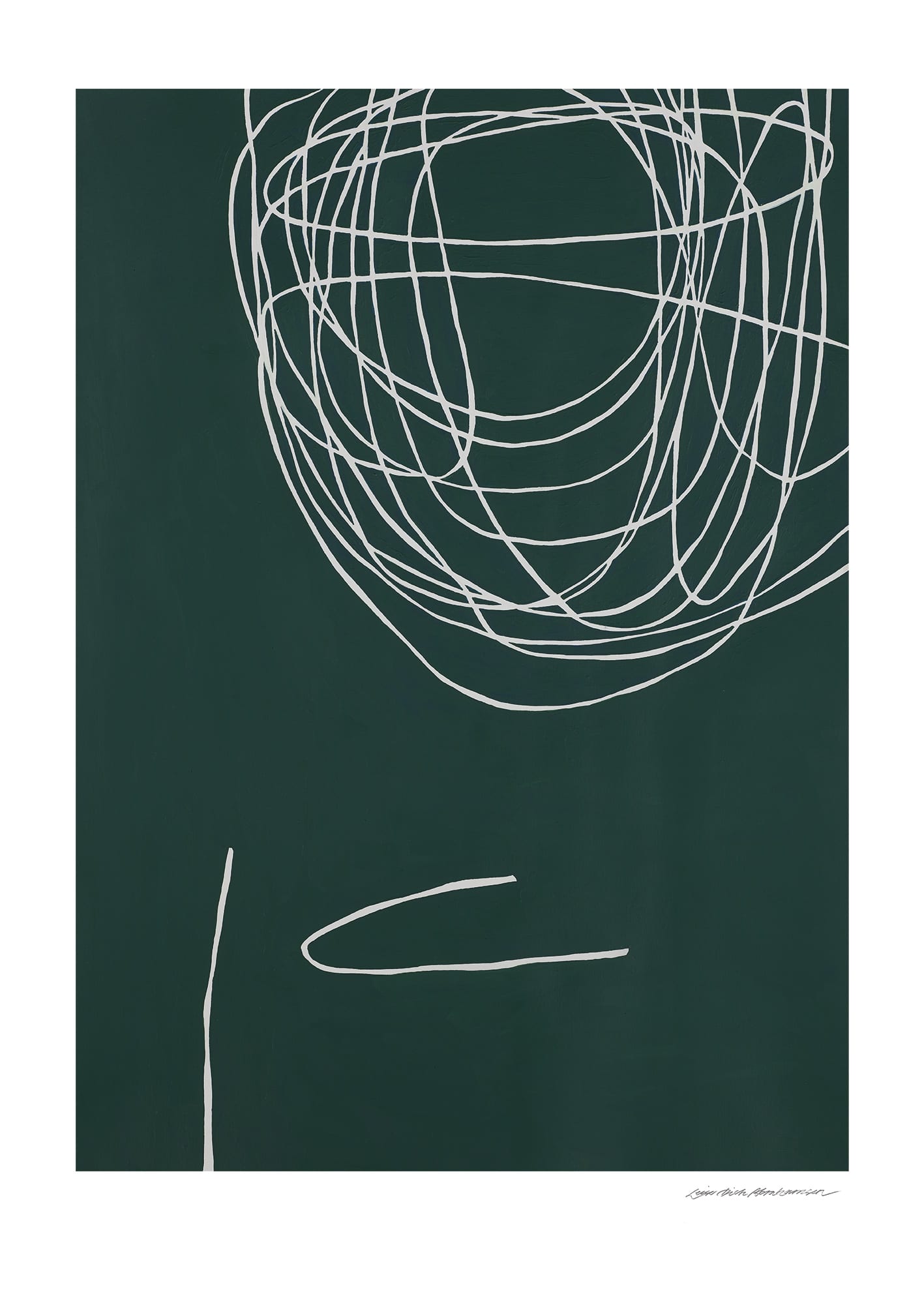 Leise Dich Abrahamsen 'Rising' fine art print - The Poster Club