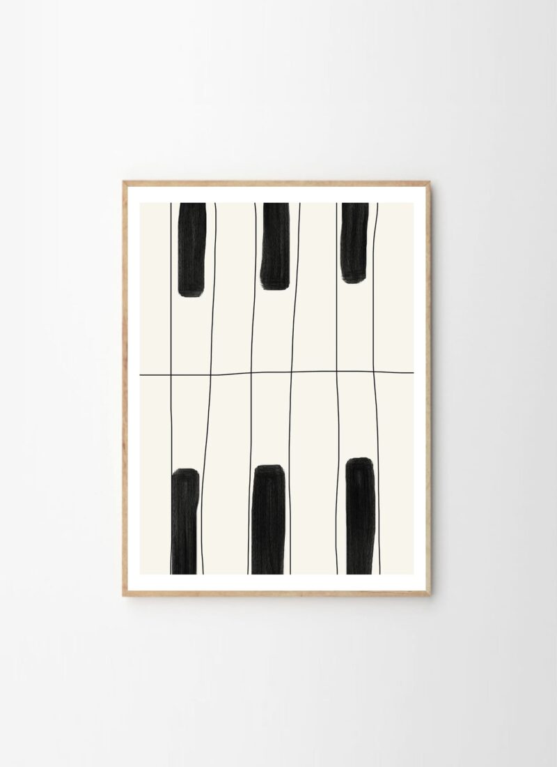 The Piano by Lisa Wirenfelt | Poster from theposterclub.com