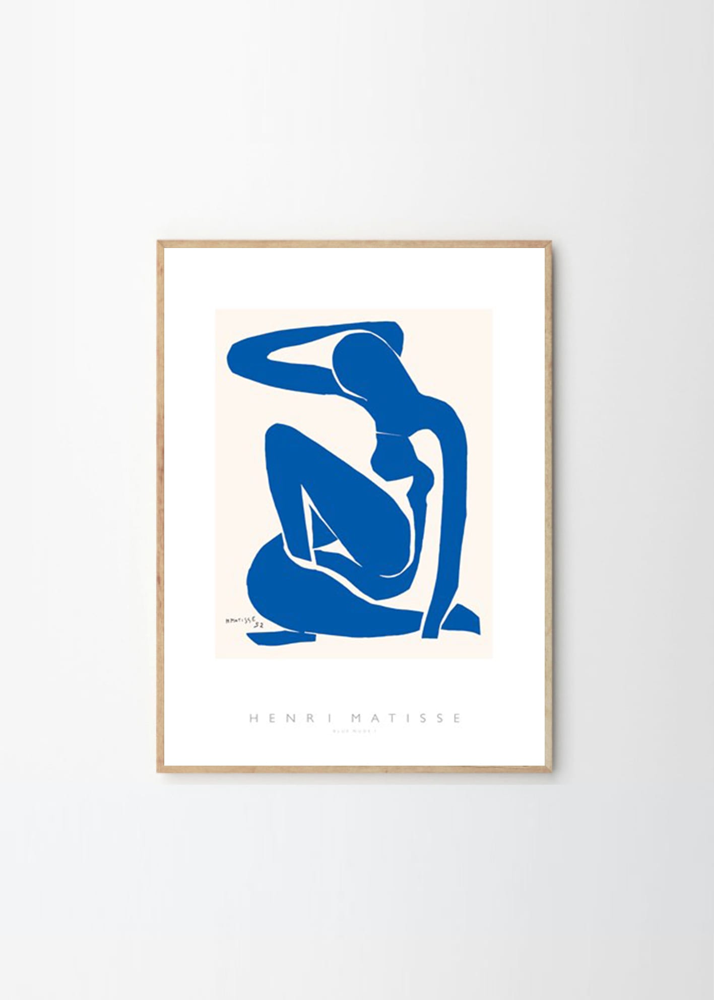 Født Formuler pouch Rosenstiels, Blue Nude by Henri Matisse - THE POSTER CLUB