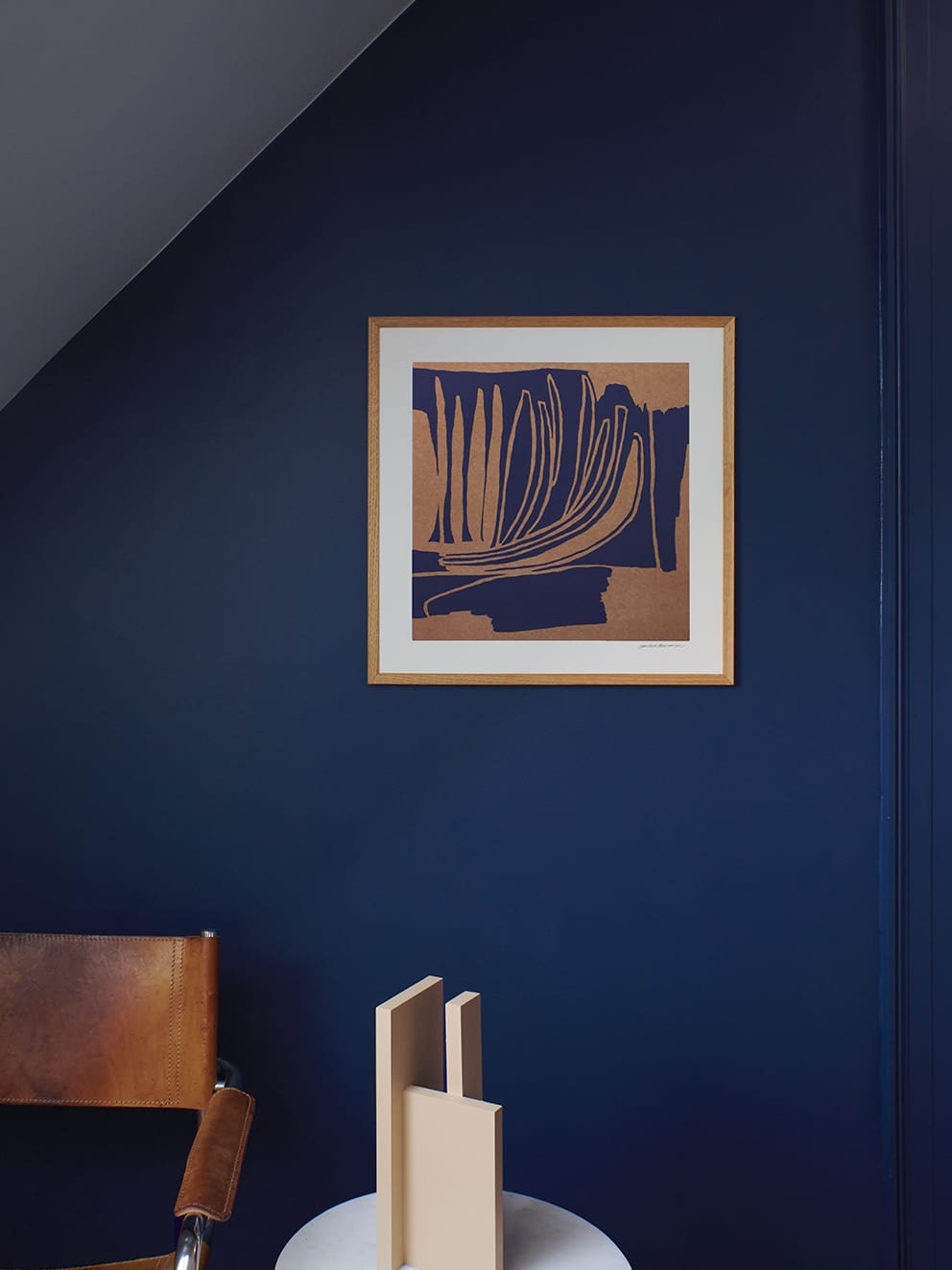 額縁 Navy flow by Leise Dich Abrahamsen 額縁 Navy flow by Leise Dich Abrahamsen The Poster Club