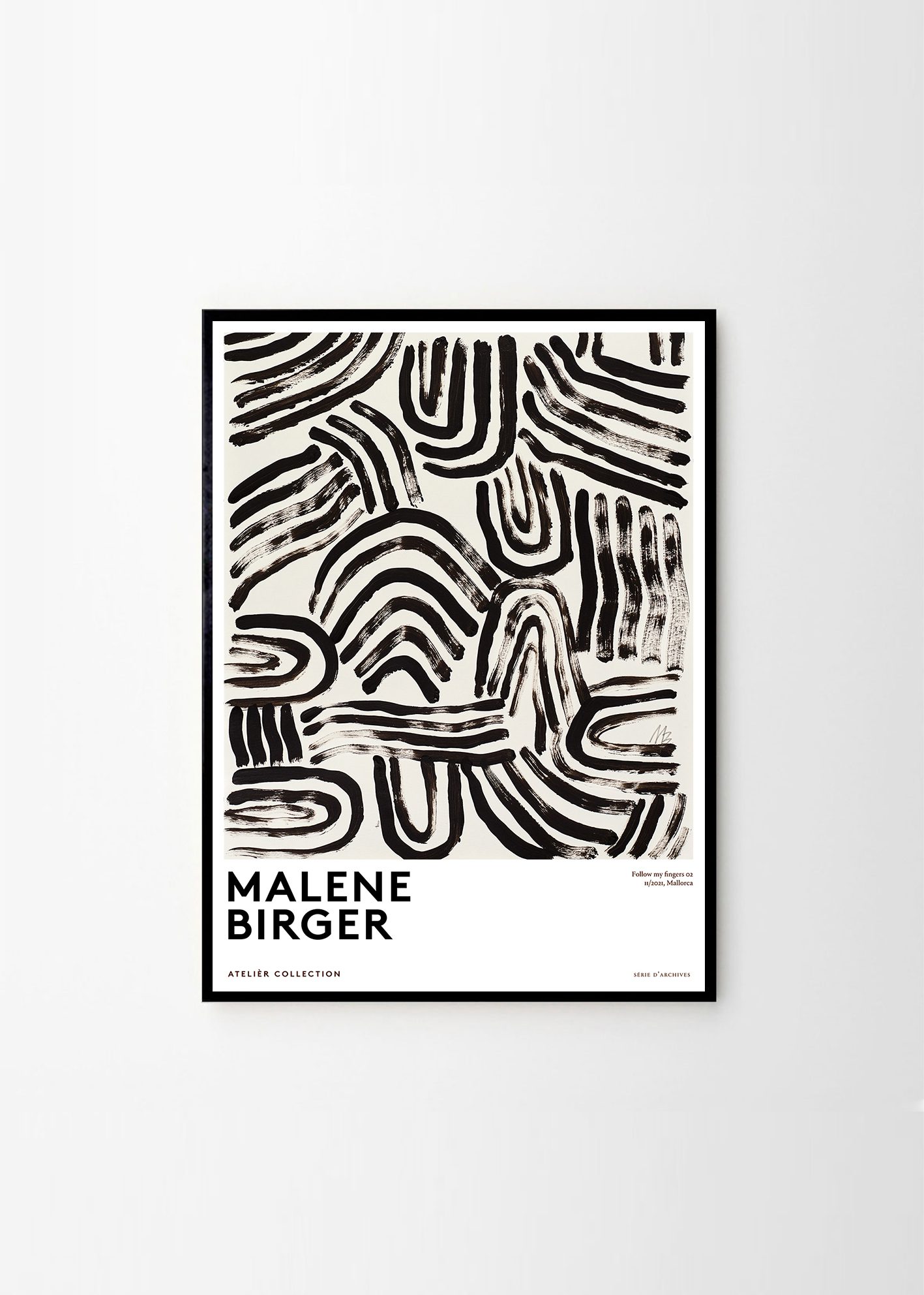 nabo Ordsprog Bitterhed Malene Birger, Follow My Fingers fine art print - The Poster Club