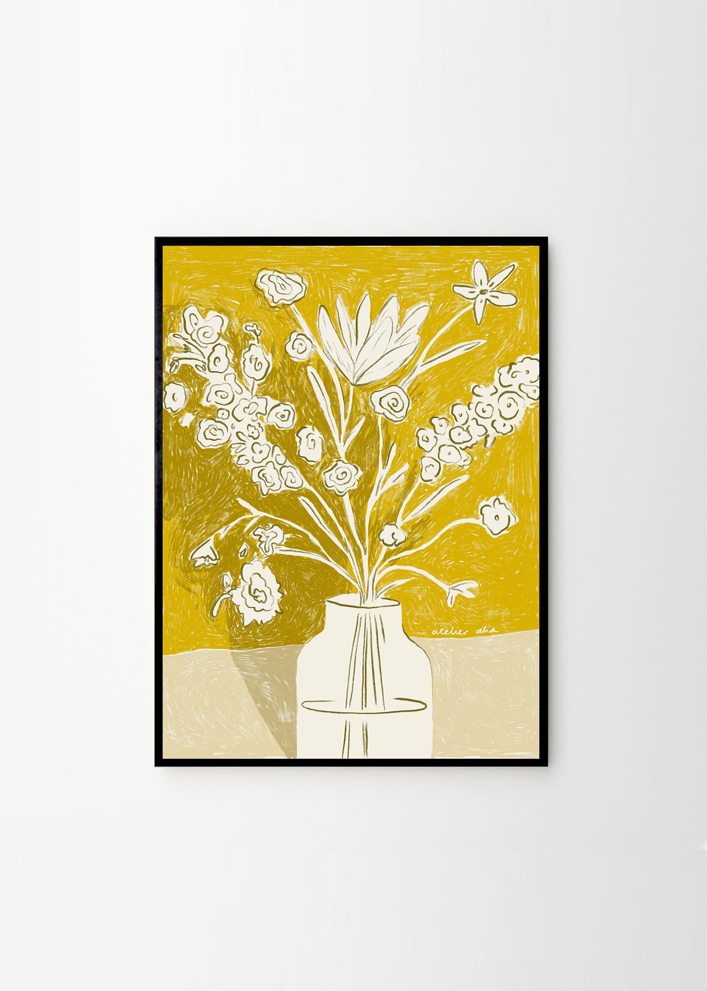 Anouk van Cleef, POSTER A Bouquet, exclusively THE CLUB for Yellow