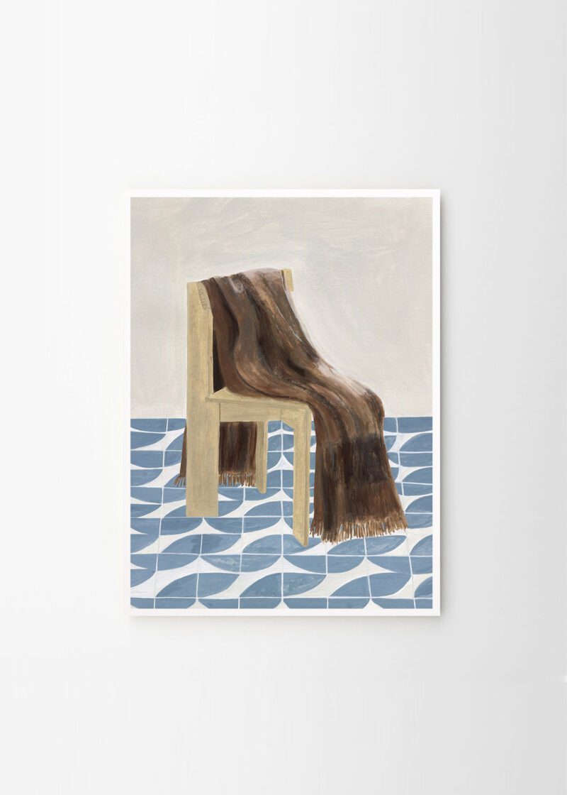 Isabelle Vandeplassche - Chair with Blanket