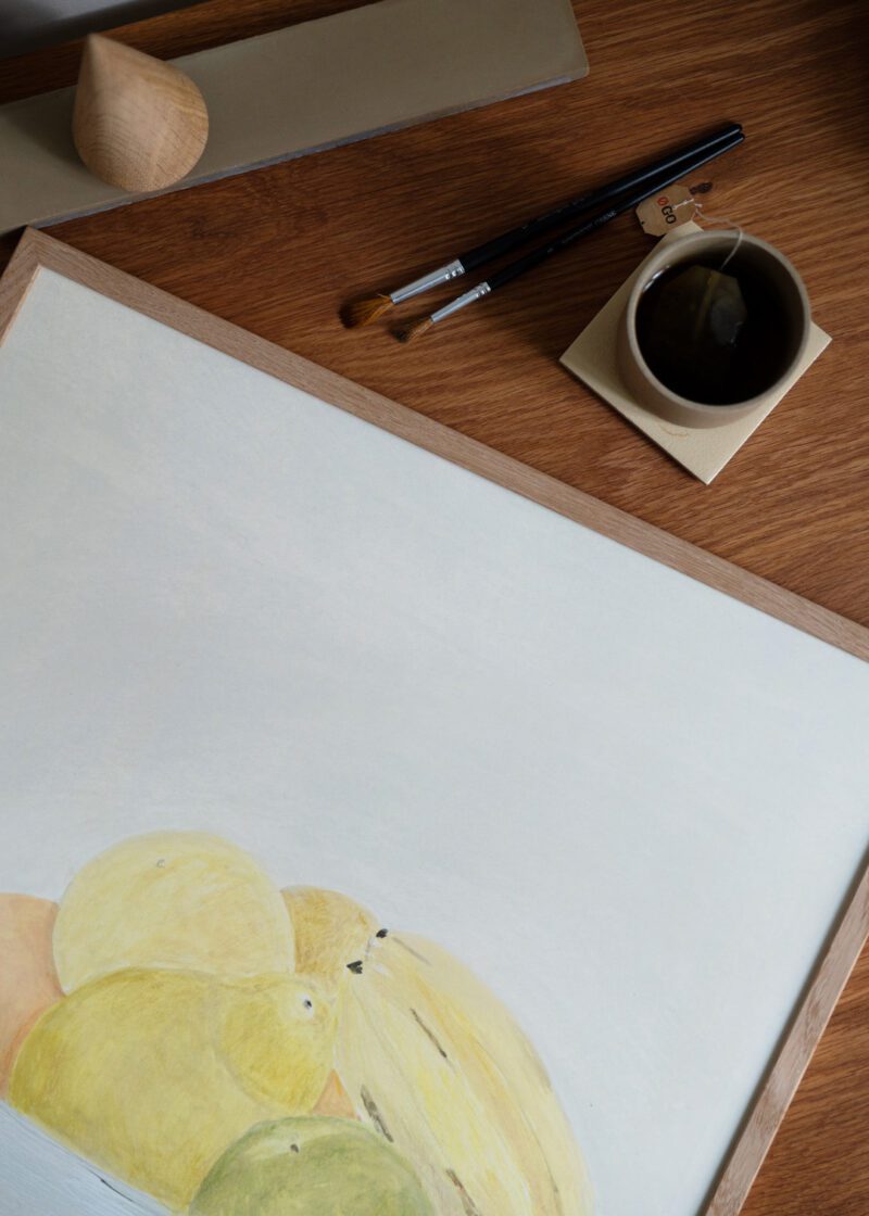 Isabelle Vandeplassche - Still Life With Fruit