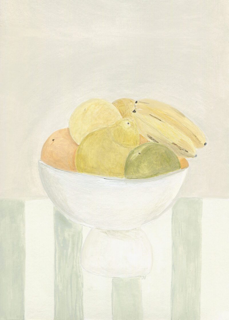 Isabelle Vandeplassche - Still life with Fruit