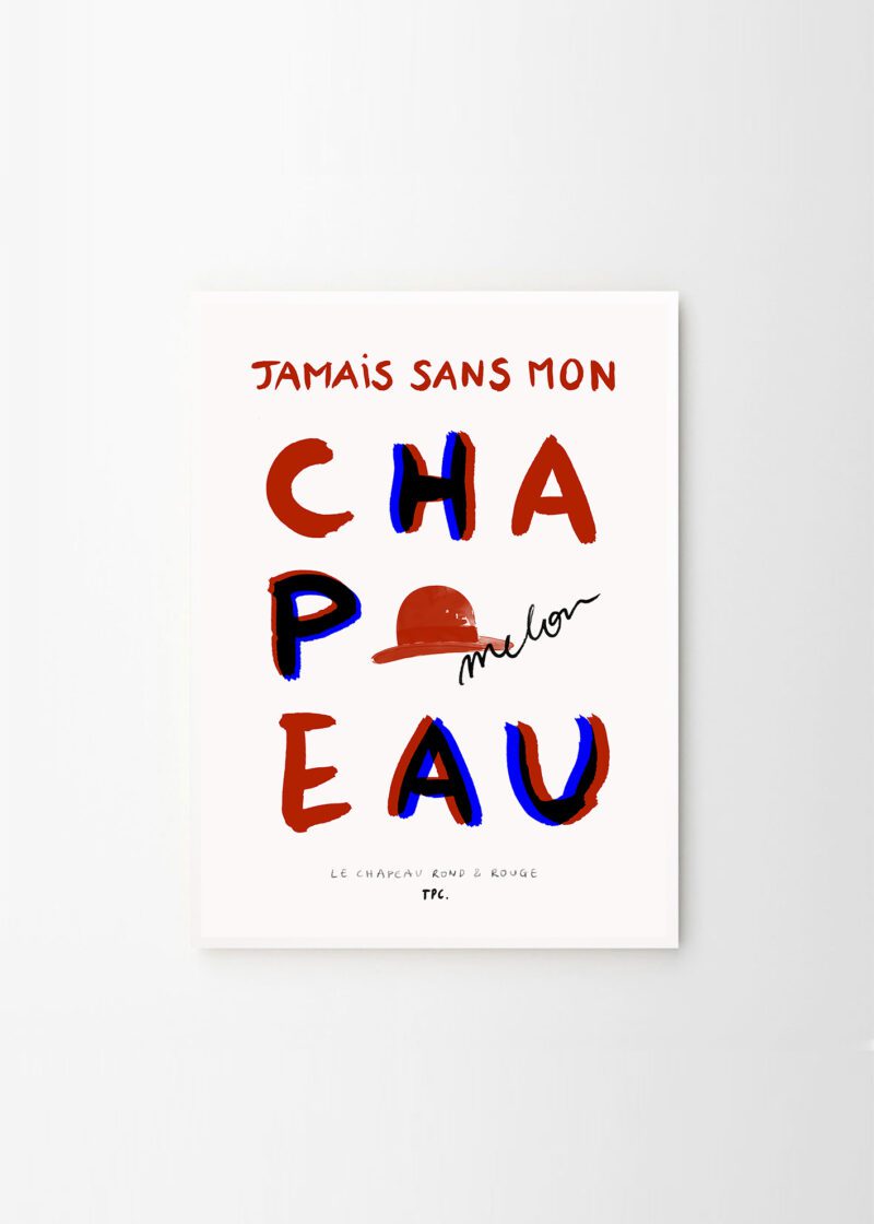 Another Art Project - Le Chapeau Rond & Rouge