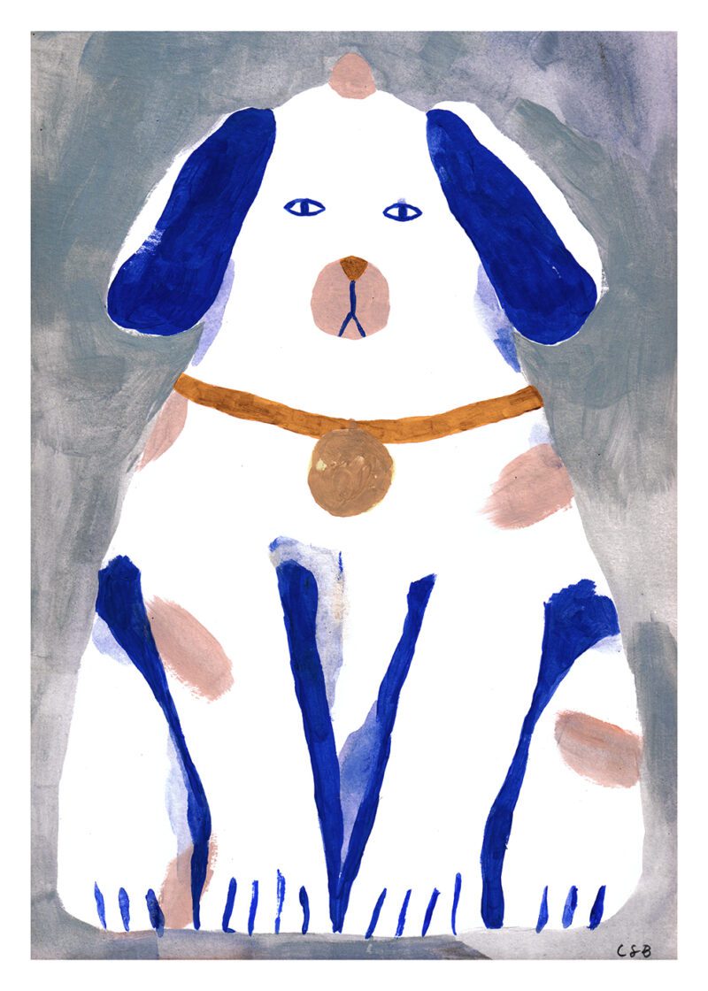 Guardian Dog by Clara Selina Bach