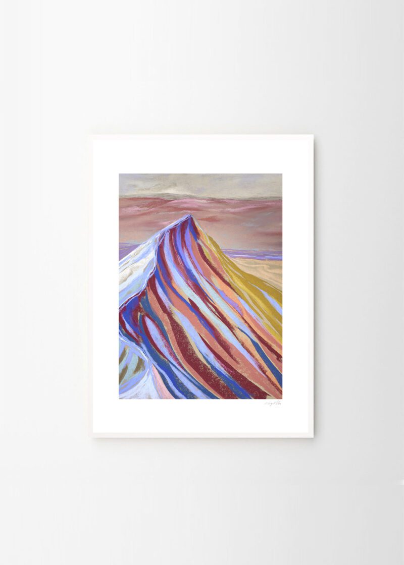 'Velvet Peak Il' art print by Mandy Maria