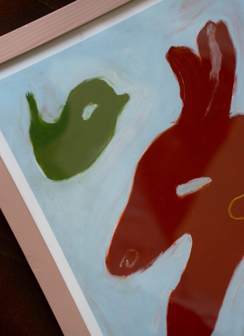Red Animal and Little Bird