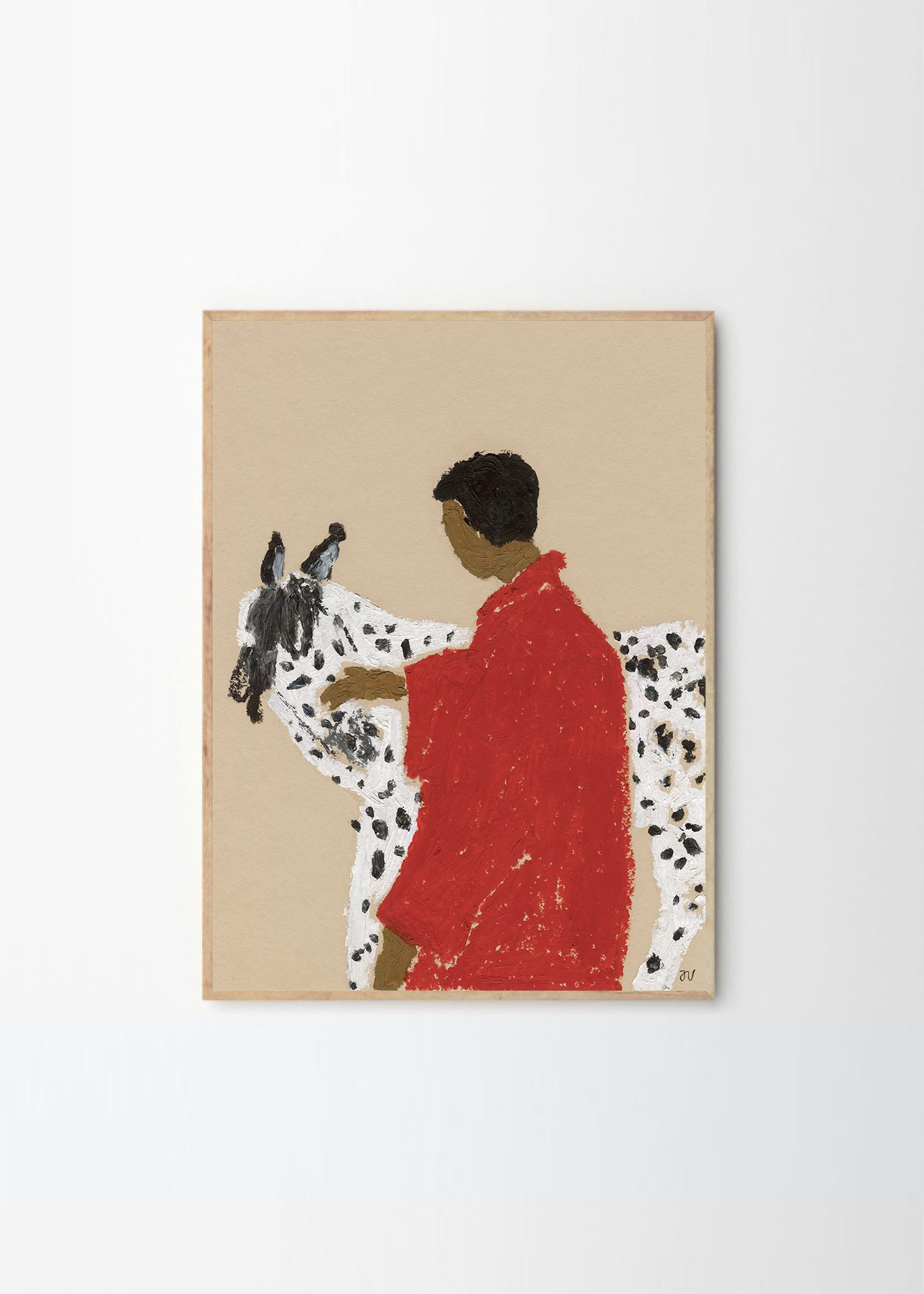 THE POSTER CLUB × Isabelle Vandeplassche Isabelle Vandeplassche, Chair with Fruit Art Print - The