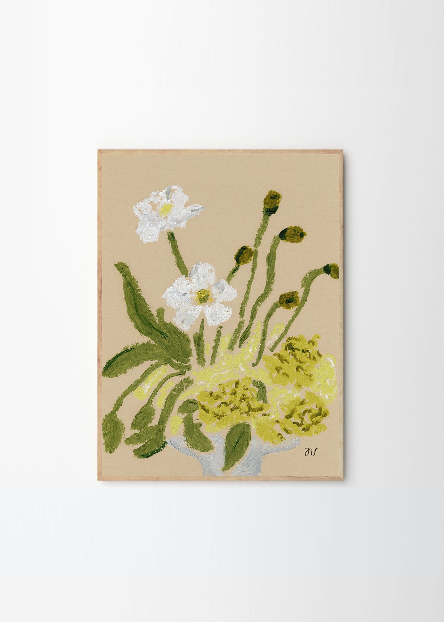 THE POSTER CLUB × Isabelle Vandeplassche Isabelle Vandeplassche, Chair with Fruit Art Print - The