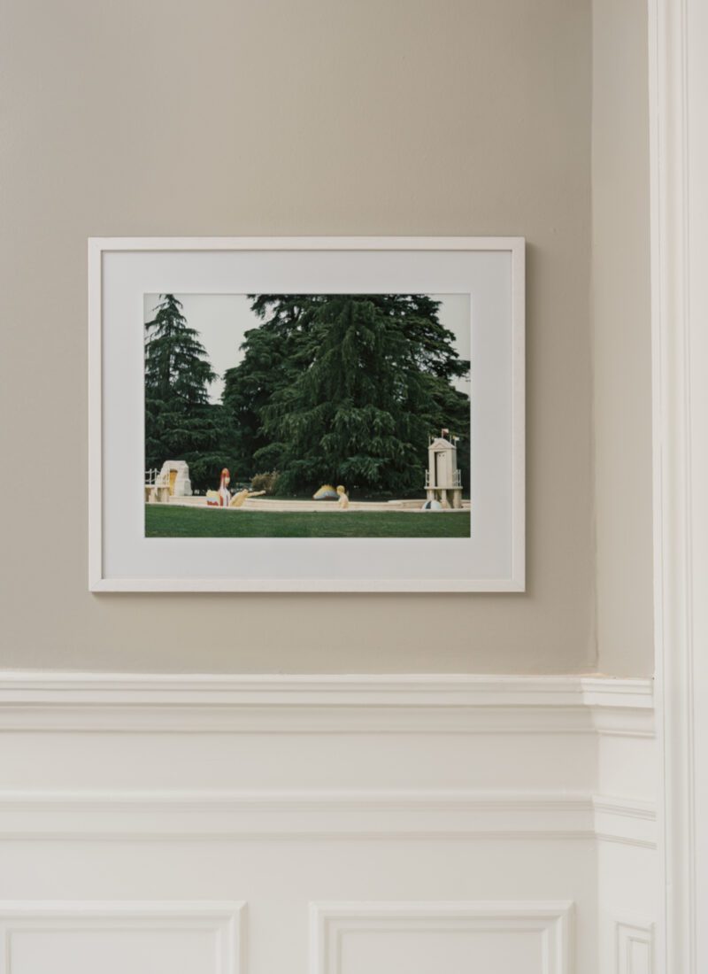 White Wood Frame