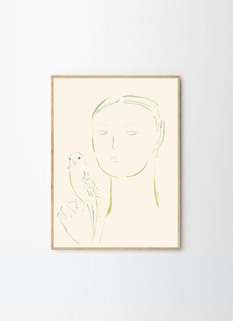 Boy and Parrot 02