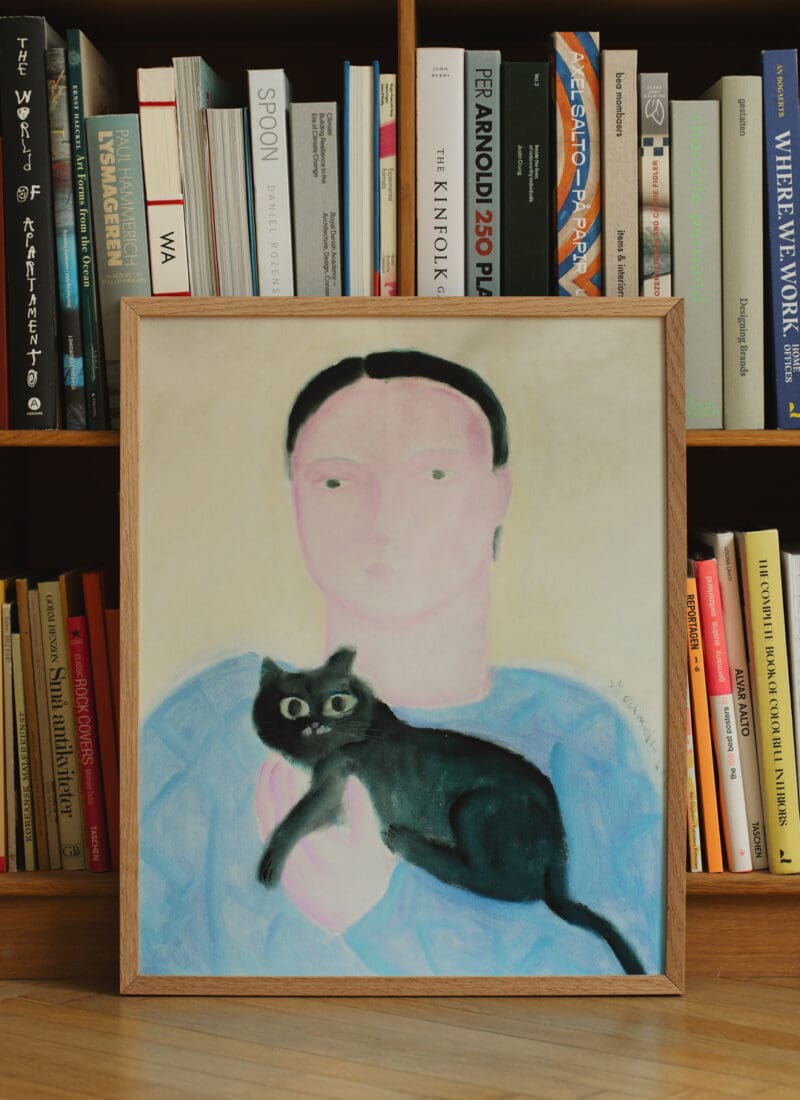 Boy Holding a Cat