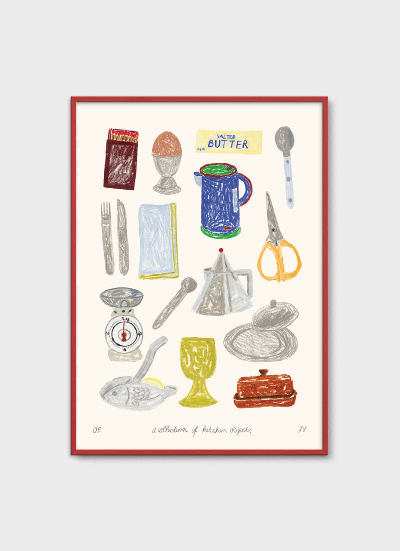 A Collection of Kitchen Objects