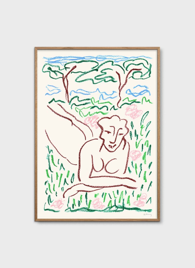 Woman in Grass