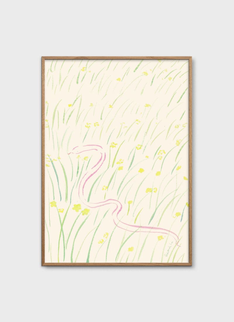 Daffodils and Snake