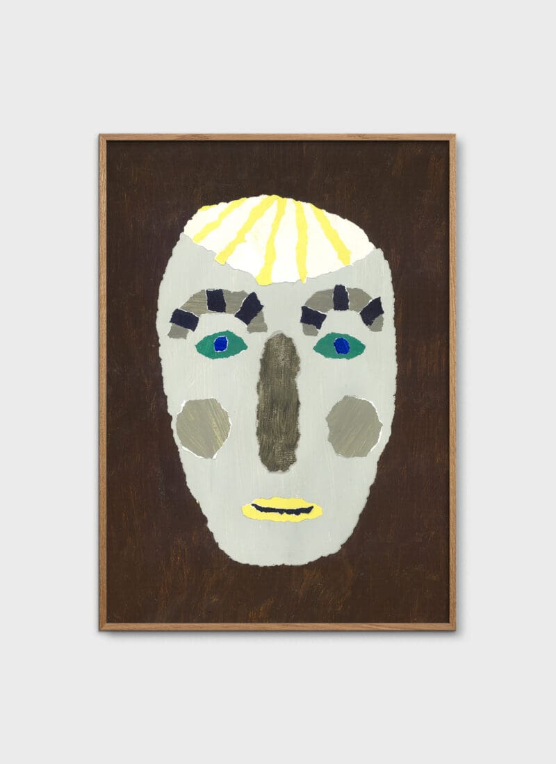 Yellow Hair Portrait